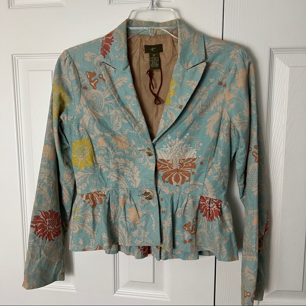 vintage peplum blazer